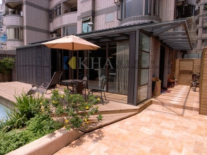 林口x玻璃屋x玄關門x折疊門